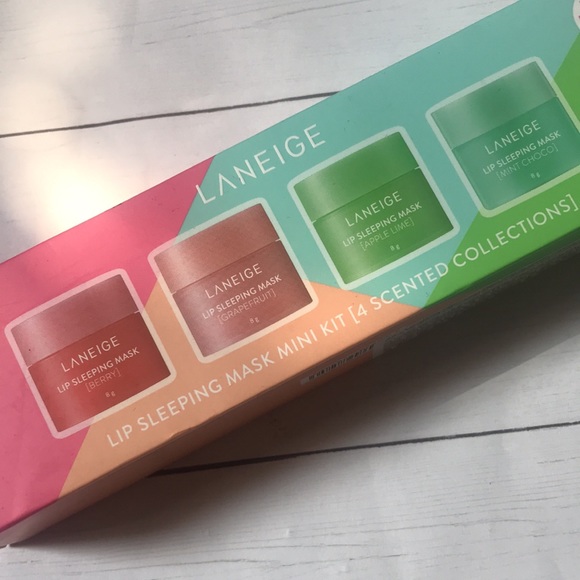 LANEIGE - Lip Sleeping Mask Mini Kit (4) NEW IN BOX - Picture 5 of 10